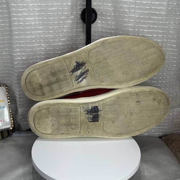 (E2) Kenneth Cole New York Men's C Side Suede Leather Loafer, Red (Size 12 M) - Picture 8 of 12